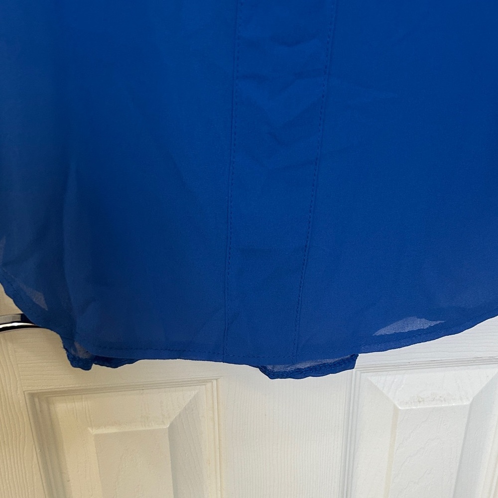 Blue Women's Top - Picture 5 of 6